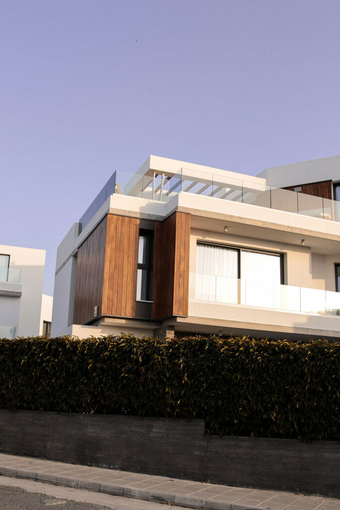 Construction villa contemporain